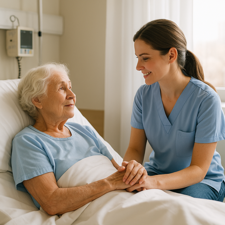 foto de atención en hospitales e instituciones